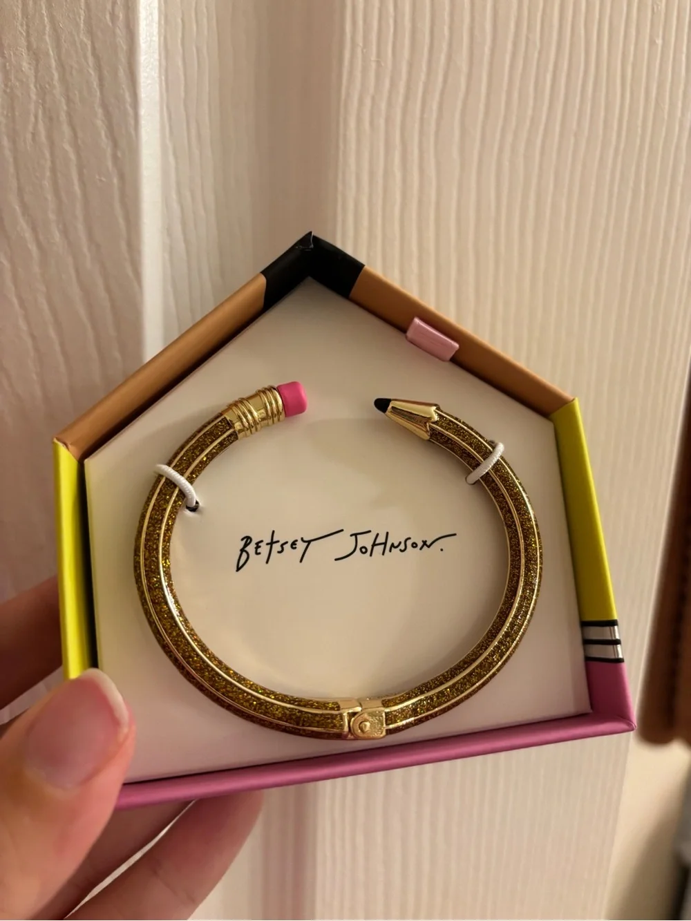 Betsey Johnson playful pencil